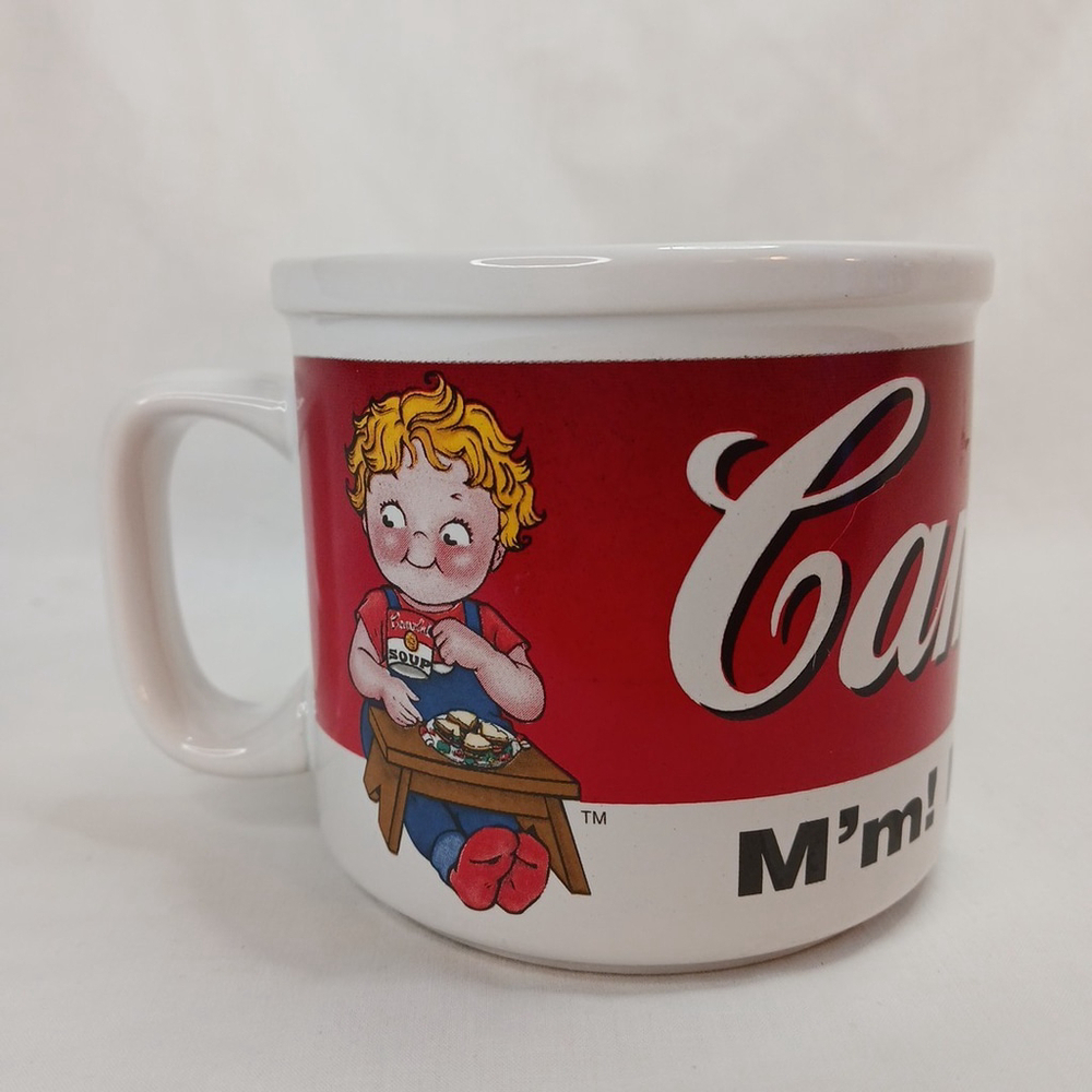 Vintage Campbell's M'm! M'm! Good Soup Kids Mug 1998